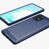 Чехол HRT Carbon Case для Samsung Galaxy S10 Lite Blue (9111201894907)