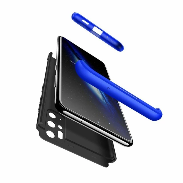 Чохол GKK 360 для Samsung Galaxy S20 Plus Black/Blue (9111201900455)