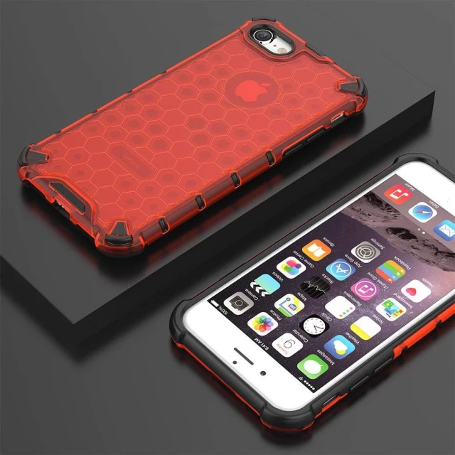 Чохол HRT Honeycomb для iPhone 8 | 7 Red (7426825374875)