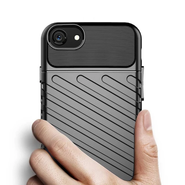 Чехол HRT Carbon Case для iPhone 7 | 8 | SE 2022/2020 Black (9111201892248)