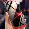 Чехол GKK 360 для iPhone XS Max with Logo Black/Red (7426825356925)