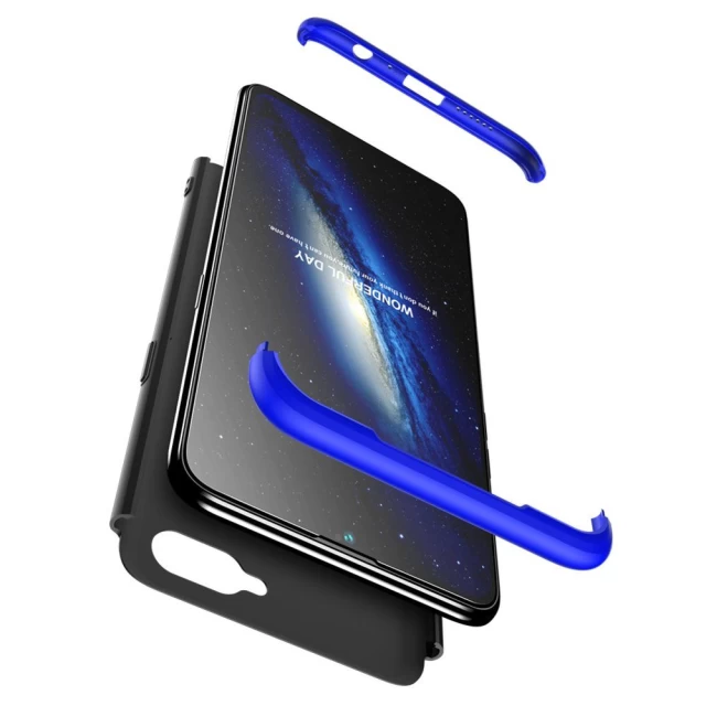 Чохол GKK 360 для Oppo RX17 Neo Black/Blue (7426825363633)