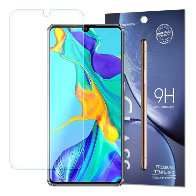 Захисне скло HRT Tempered Glass 9H для Huawei P30 Transparent (7426825365484)