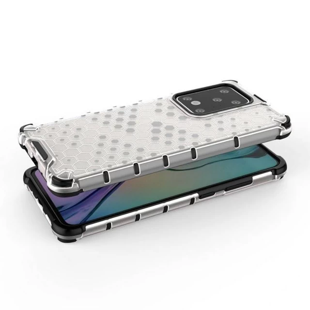 Чохол HRT Honeycomb для Samsung Galaxy S20 Ultra Transparent (9111201894228)