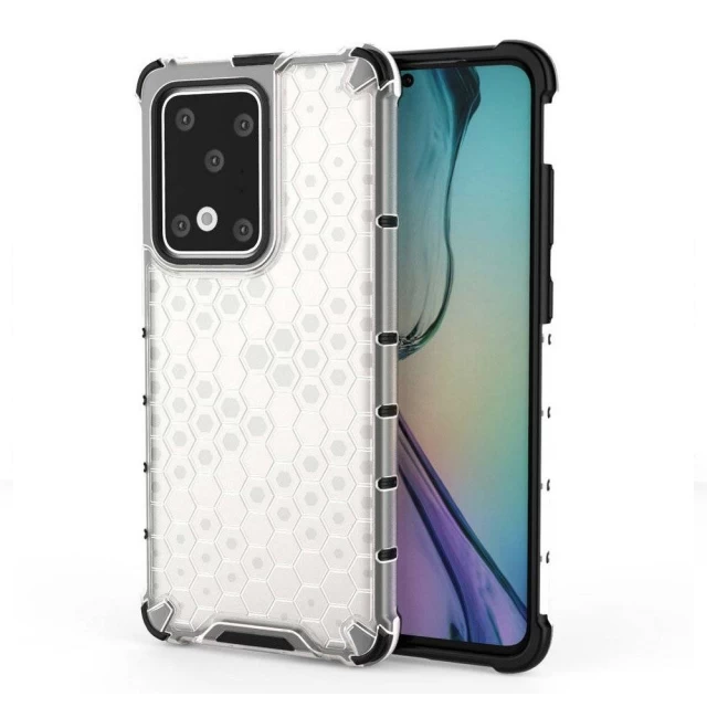 Чохол HRT Honeycomb для Samsung Galaxy S20 Ultra Transparent (9111201894228)