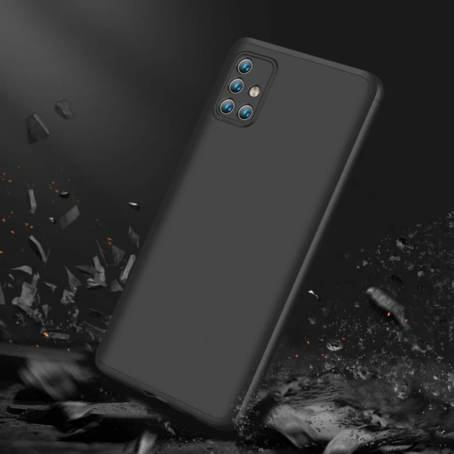 Чехол GKK 360 для Samsung Galaxy A71 Black (9111201894846)