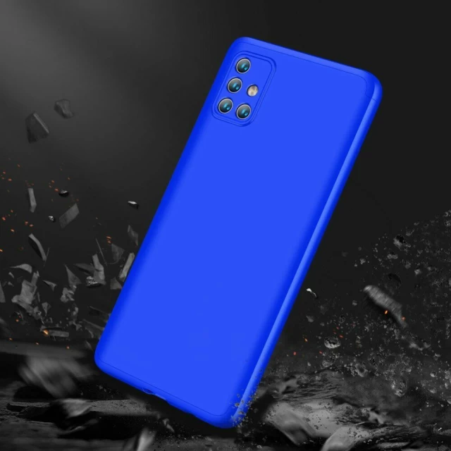 Чехол GKK 360 для Samsung Galaxy A71 Blue (9111201894839)