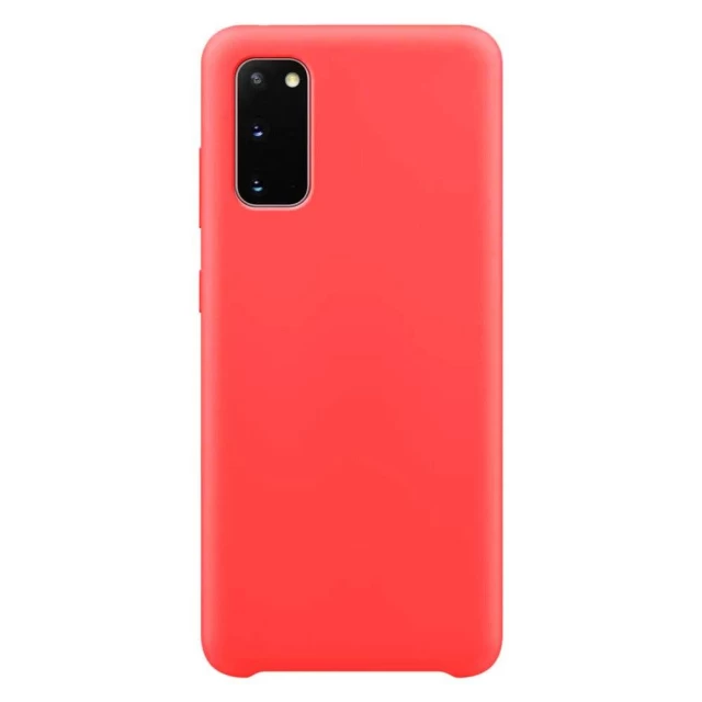 Чехол HRT Silicone Case для Samsung Galaxy S20 Red (9111201901353)