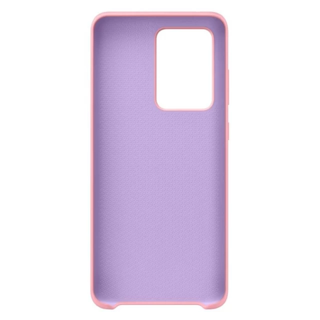 Чохол HRT Silicone Case для Samsung Galaxy S20 Ultra Pink (9111201901438)