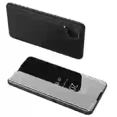 Чехол HRT Clear View для Huawei P40 Lite/Nova 7i/Nova 6 SE Black (9111201897946)