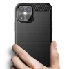 Чехол HRT Carbon для iPhone 12 | 12 Pro Black (9111201909137)