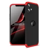 Чехол GKK 360 для iPhone 12 Black/Red (9111201914926)