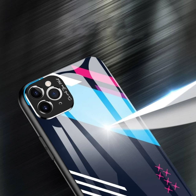 Чохол HRT Color Glass для iPhone 11 Pro Max Multicolor (9111201905566)