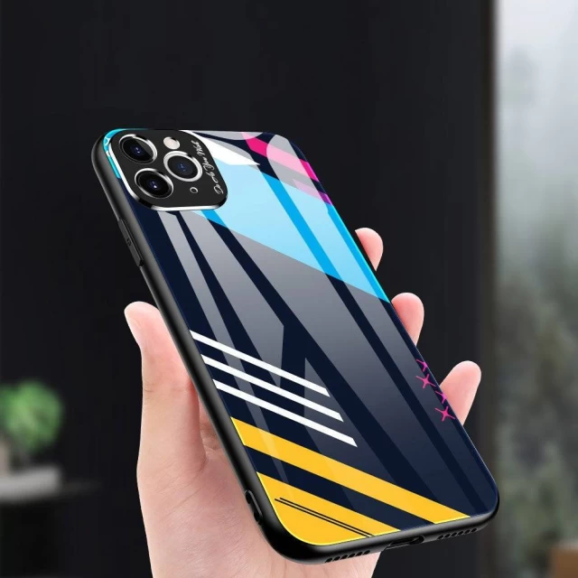 Чехол HRT Color Glass для iPhone 11 Pro Multicolor (9111201905498)