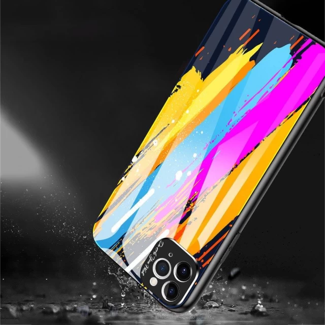 Чехол HRT Color Glass для iPhone 11 Pro Multicolor (9111201905511)