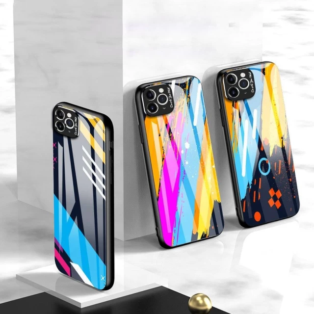 Чехол HRT Color Glass для iPhone 11 Pro Multicolor (9111201905511)