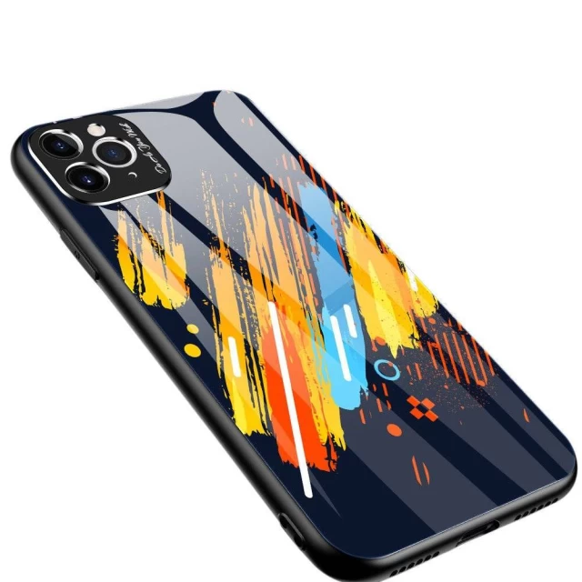 Чехол HRT Color Glass для iPhone 11 Pro Multicolor (9111201905528)