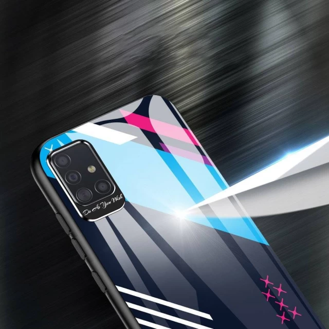 Чохол HRT Color Glass для Samsung Galaxy A51 Multicolor (9111201905702)