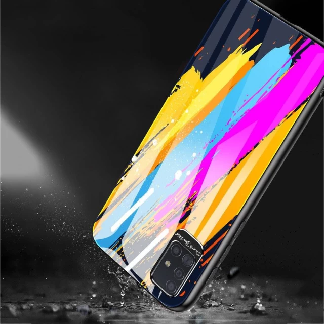 Чохол HRT Color Glass для Samsung Galaxy A51 Multicolor (9111201905702)