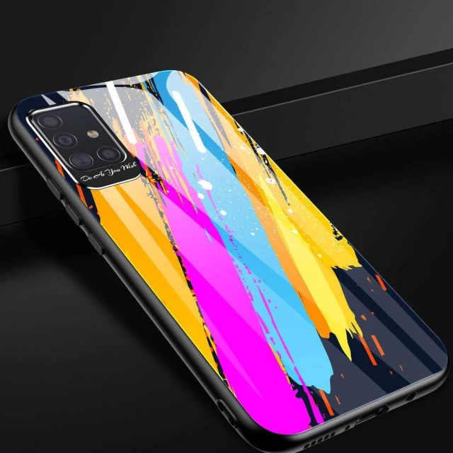 Чохол HRT Color Glass для Samsung Galaxy A51 Multicolor (9111201905702)