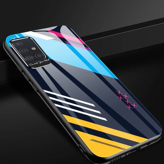 Чохол HRT Color Glass для Samsung Galaxy A71 Multicolor (9111201905764)