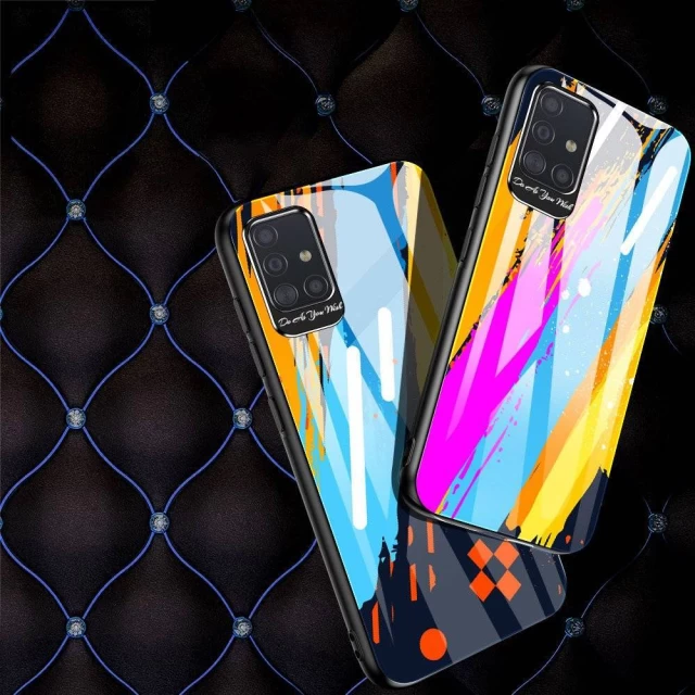 Чехол HRT Color Glass для Samsung Galaxy A71 Multicolor (9111201905801)
