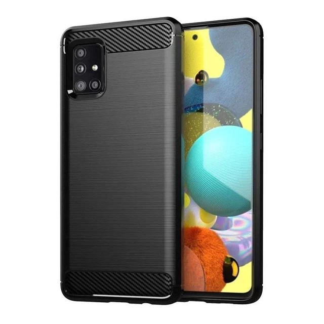 Чохол HRT Carbon для Samsung Galaxy M51 Black (9111201915206)