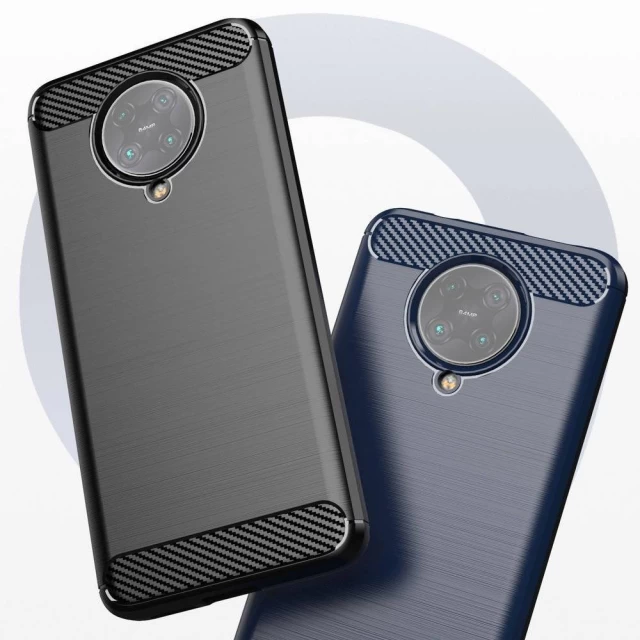 Чехол HRT Carbon для Xiaomi Redmi K30 Pro | Poco F2 Pro Black (9111201905344)