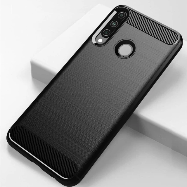 Чехол HRT Carbon для Huawei Y6p Black (9111201904996)