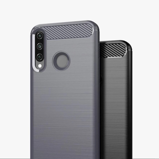 Чехол HRT Carbon для Huawei Y6p Black (9111201904996)