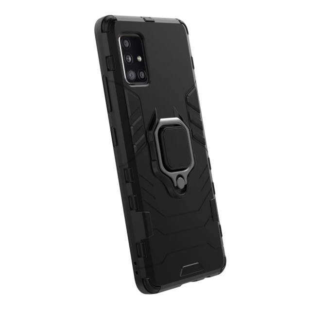 Чехол HRT Ring Armor для Samsung Galaxy A51 5G Black (9111201907607)