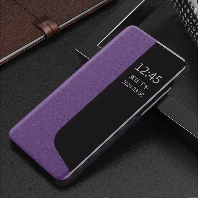 Чехол HRT Eco Leather View Case для Huawei P40 Purple (9111201913721)