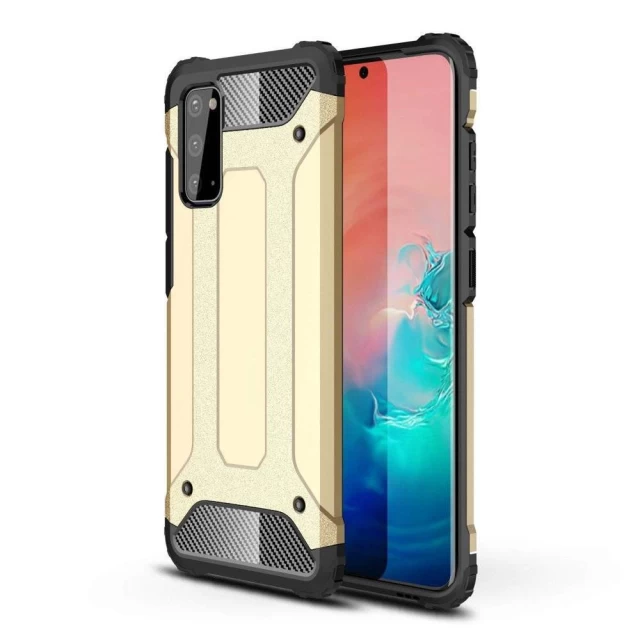 Чохол HRT Hybrid Armor для Samsung Galaxy A41 Golden (9111201902527)