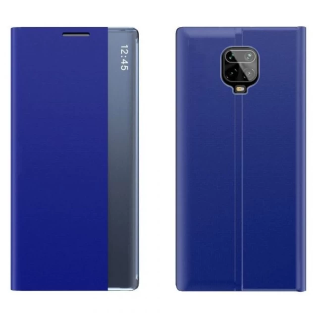 Чехол HRT New Sleep Case для Xiaomi Redmi Note 9 Pro | Redmi Note 9S Blue (9111201904477)