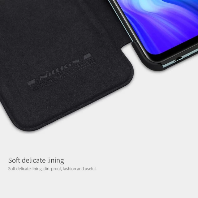 Чехол-книжка Nillkin Qin Series для Xiaomi Redmi Note 9 / Redmi 10X 4G Black (6902048200944)