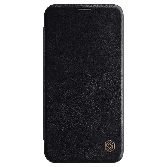 Чохол Nillkin Qin Leather для iPhone 12 | 12 Pro Black (6902048201620)