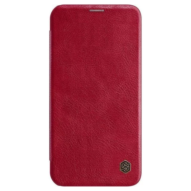 Чохол Nillkin Qin Leather для iPhone 12 Pro Max Red (6902048201668)