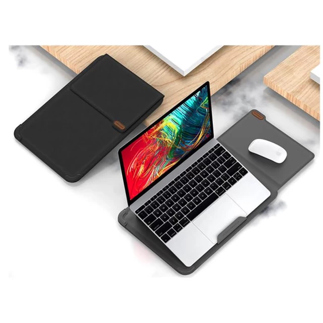 Чехол Nillkin Versatile 3-in-1 для MacBook Air 13 M1/M2 (2018-2022) | Pro 13 M1/M2 (2016-2022) Black (6902048202795)