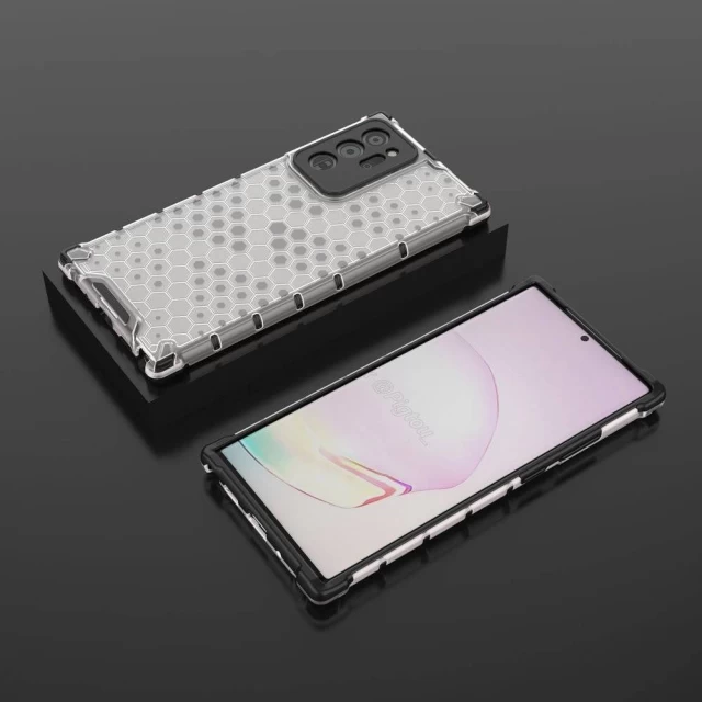 Чохол HRT Honeycomb для Samsung Galaxy Note 20 Ultra Transparent (9111201907492)