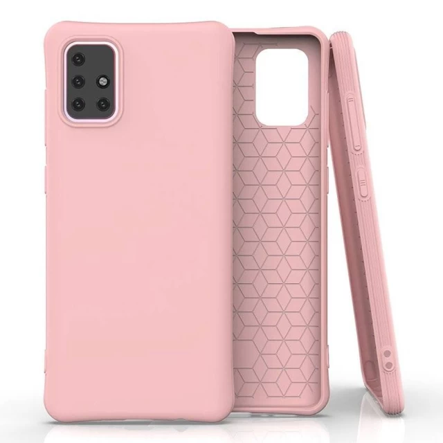 Чехол HRT Soft Color Case для Samsung Galaxy M31s Pink (9111201912038)