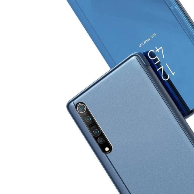 Чехол HRT Clear View для Xiaomi Mi Note 10 Lite Silver (9111201901223)