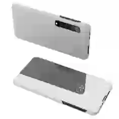 Чехол HRT Clear View для Xiaomi Mi Note 10 Lite Silver (9111201901223)