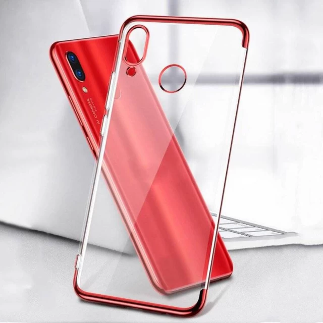 Чохол HRT Clear Color для Huawei P Smart 2019 Red (9111201898325)