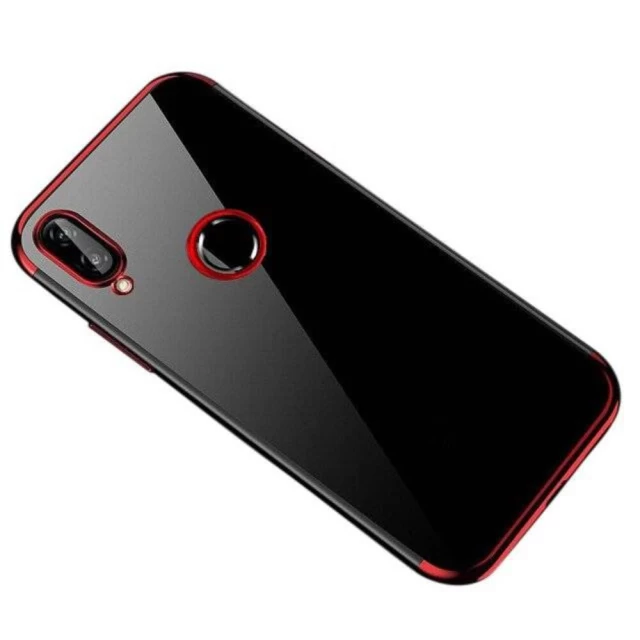 Чехол HRT Clear Color для Huawei P Smart 2019 Red (9111201898325)