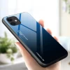 Чехол HRT Gradient Glass для iPhone 12 | 12 Pro Black Blue (9111201911307)