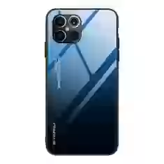 Чохол HRT Gradient Glass для iPhone 12 Pro Max Black Blue (9111201911352)