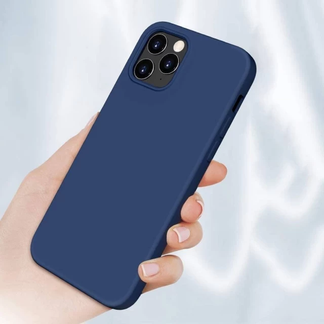 Чехол HRT Silicone для iPhone 12 mini Blue (9111201910027)