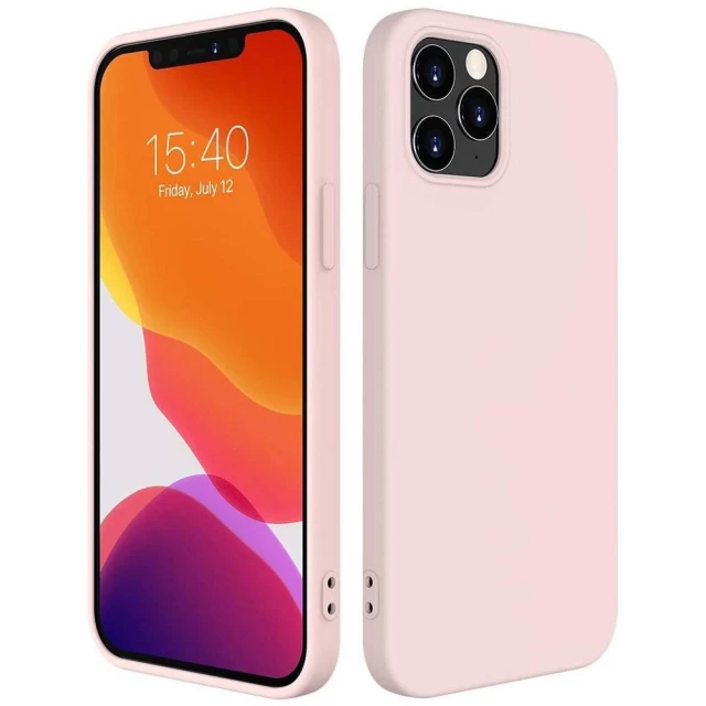 Чохол HRT Silicone для iPhone 12 mini Pink (9111201910034)