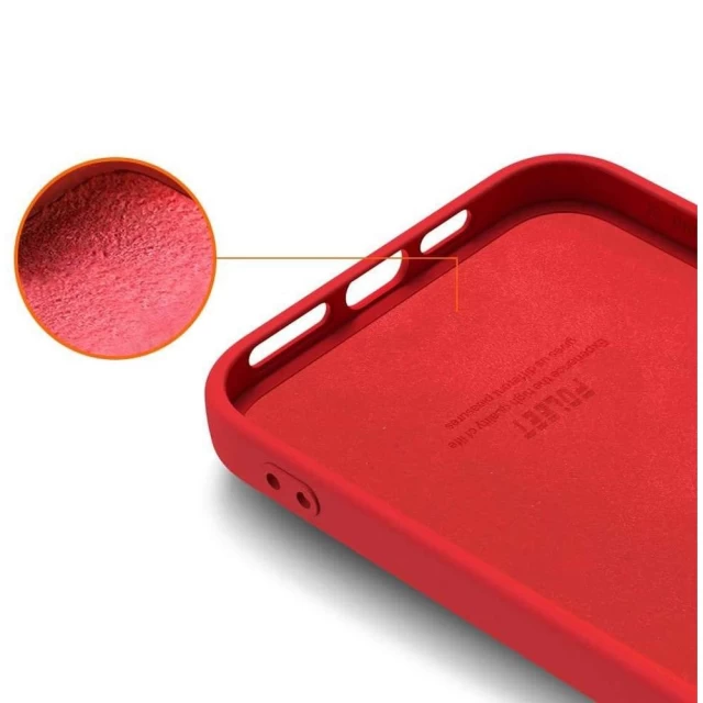 Чохол HRT Silicone для iPhone 12 | 12 Pro Red (9111201910089)