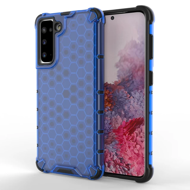 Чохол HRT Honeycomb для Samsung Galaxy S21 5G Blue (9111201917255)